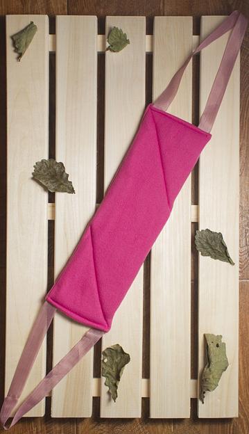 Мочалка тканевая «Двойная нежность» 40х12 см ОПТ фото 5