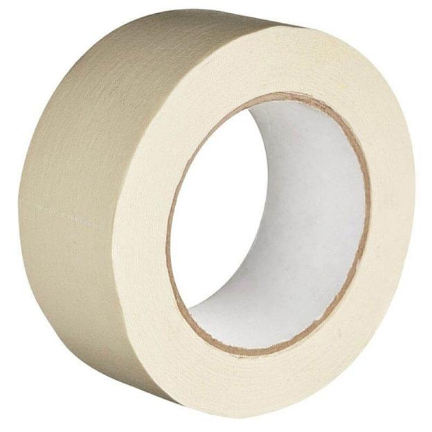 Скотч бумажный "крепп" 48мм*50м - 1 рул фото 1