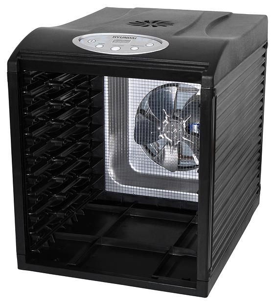 Сушка для фруктов и овощей Hyundai HYFD-1802 27под. 700Вт черный фото 9