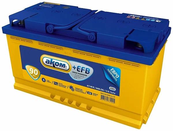 Аккумулятор Аком «6СТ-90 Аком euro» фото 1