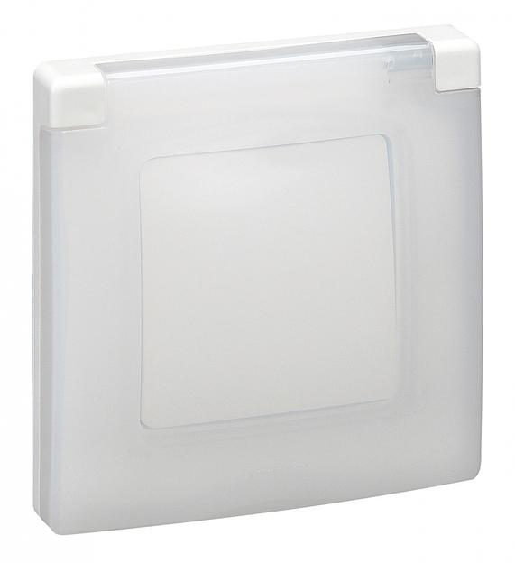 ETIKA Рамка с защитной крышкой IP44, белый Legrand 672550 фото 1