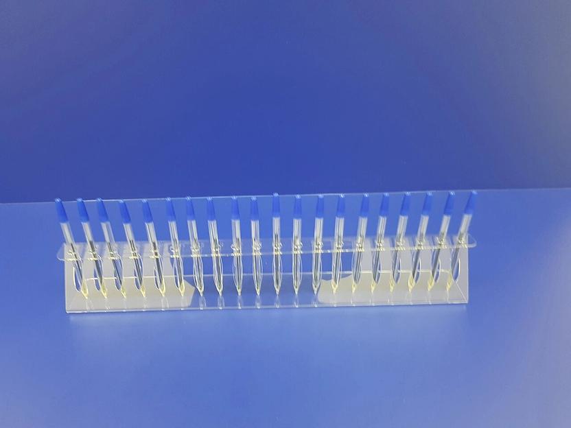 Подставка для ручек карандашей кистей 20 секции ( Z-образные) фото 2