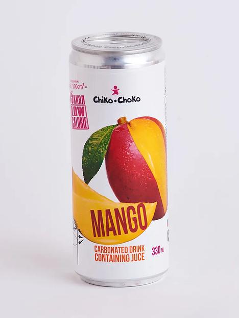 Напиток безалкогольный сокосодержащий Chiko-Choko Манго в алюминиевой банке 0,33 ОПТ фото 1