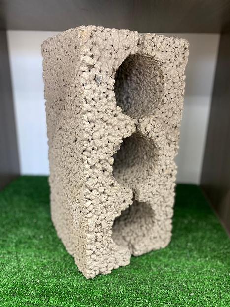 Керамзитный блок усиленный фото 1