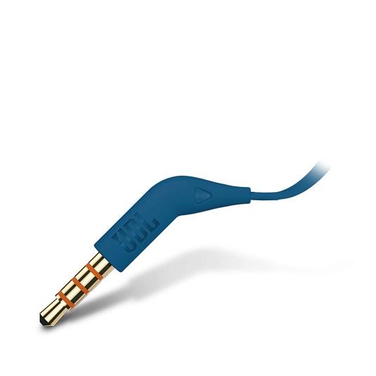 Гарнитура вкладыши JBL T110 BLU 1.2м синий проводные в ушной раковине (JBLT110BLU) фото 4