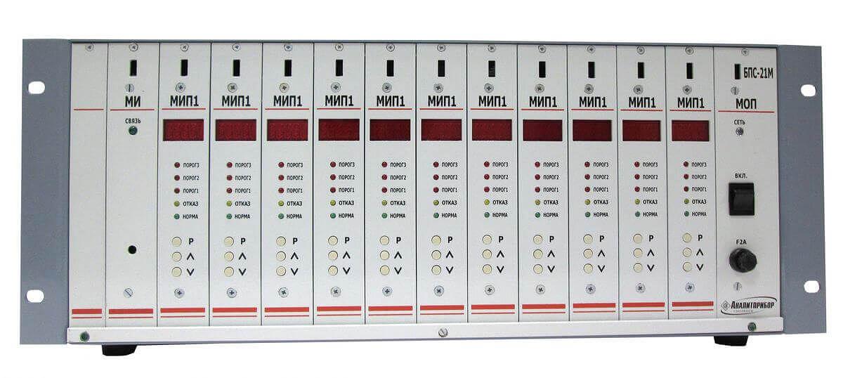 БПС21М-2ВБ ИБЯЛ.411111.042-22 блок питания и сигнализации 2-х канальный взрывозащищённый без цифровой индикации фото 1