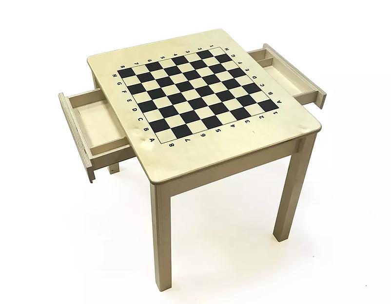 Комплект «Шахматный 1» (стол, шахматы, шашки, часы), арт.К.29 ОПТ фото 5