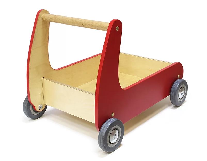 Тележка детская деревянная арт.7.78.1 ОПТ фото 3