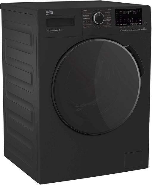 Стиральная машина Beko WSPE7H616A класс: A-20% загр.фронтальная макс.:6.5кг антрацит фото 2