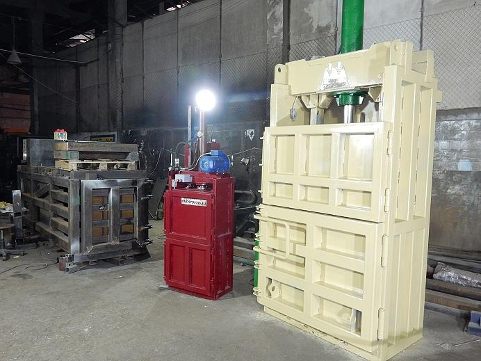 Пресс пакетировочный вертикальный Кубер-10В Стандарт фото 4