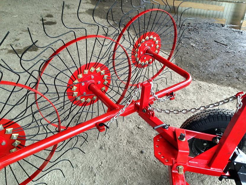 Ворошилка колесно-пальцевая ВМ-3 для мотоблока фото 6