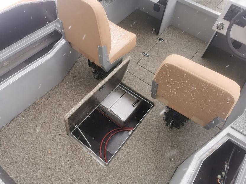 Алюминиевый катер Тактика 500 Fish Pro, 500*208*93 см фото 9