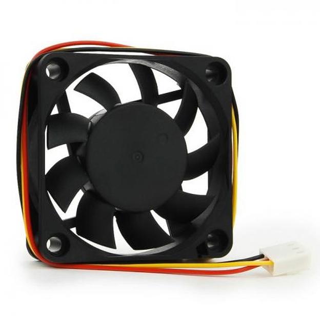 Вентилятор Gembird D6015SM-3 60x60x15, втулка, 3 pin, провод 25 см {100} фото 2