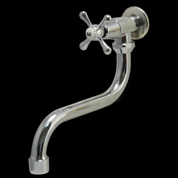 Кран настенный "Juguni", JGN1240, моно, кран-букса керамический фото 1