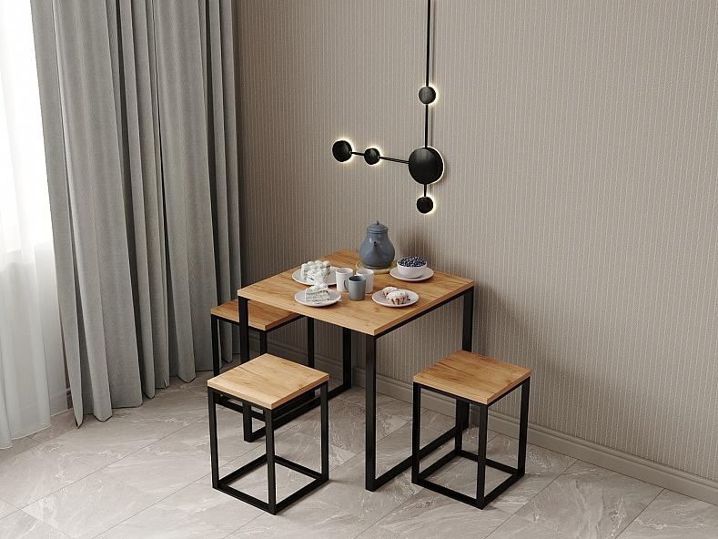 Обеденный стол Sanvut 730х730х750 мм ОПТ фото 6