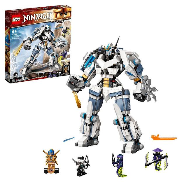 Конструктор LEGO Ninjago Битва с роботом Зейна 71738 фото 1