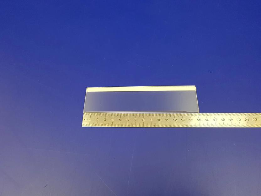 Карман пластиковый для прилавков или витрин (150х40мм.) фото 2