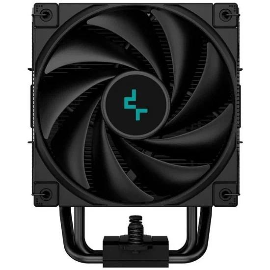 Кулер для процессора DEEPCOOL AK500 ZERO DARK LGA20XX/1700/1200/115X/AM5/AM4 (9шт/кор, TDP 240W, PWM, Fan 120mm, 5 тепл. Трубок, Copper Base, черный) RET (AK500 ZERO DARK) фото 3