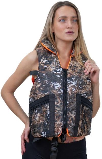 Жилет Таймень спасательный двухсторонний размер: S (38-42) фото 2