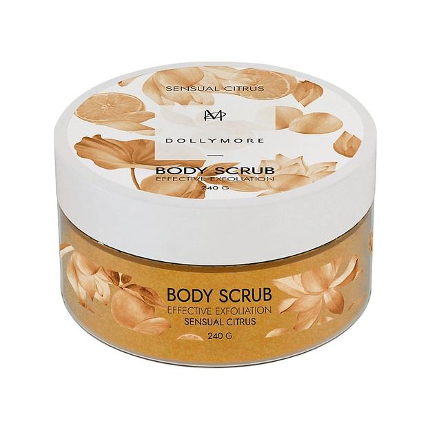 Арома-скраб для душа «Чувственный цитрус» DOLLYMORE 240 гр опт фото 1