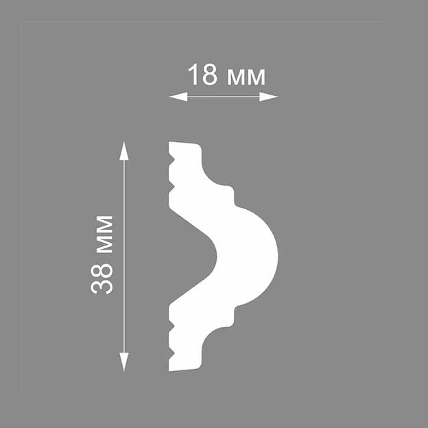 Молдинг Format 18009E (116), белый ОПТ фото 2