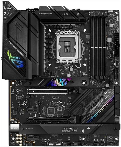 Материнская плата ASUS ROG STRIX B760-F GAMING WIFI, LGA1700, B760, 4*DDR5, HDMI+DP, 4xSATA3 + RAID, M2, Audio, Gb LAN, USB 3.2, USB 2.0, ATX; 90MB1CT0-M0EAY0 (ROG STRIX B760-F GAMING WIFI) фото 1