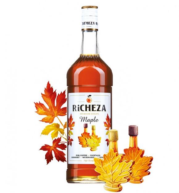 Сироп "Richeza" кленовый 1л фото 1