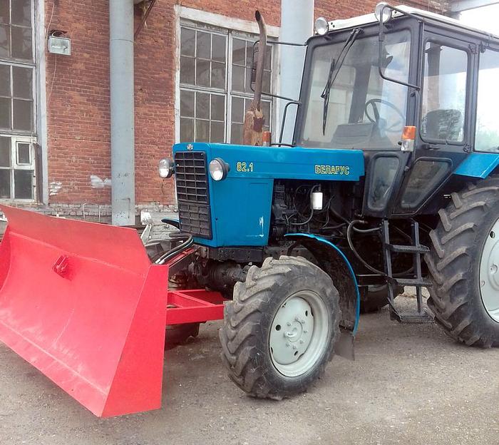 Отвал бульдозерный поворотный механический ОБ-2.5М на МТЗ 82.1 фото 1