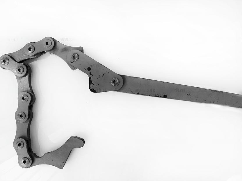 Ключ шарнирный цепной универсальный КШЦУ-151/173 фото 1