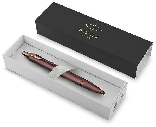 Ручка шариков. Parker IM Monochrome K328 (2190514) Burgundy PVD M син. черн. подар.кор. фото 8