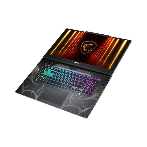 Ноутбук MSI Cyborg 17 B2RWFKG-283XRU Intel Core 7 240H/16Gb/SSD1Tb/RTX5060 8Gb (55W)/17.3"/IPS/FHD/1920x1080/144Hz/NoOS/Translucent Black/2.5kg (9S7-17U332-283) фото 3