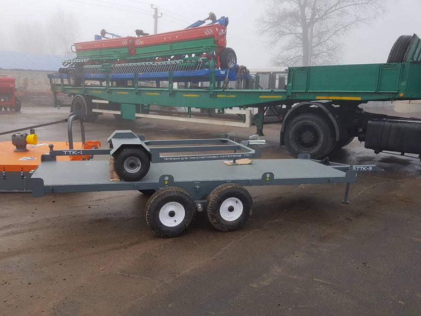 Тележка для транспортировки контейнеров ТТК-3 фото 5