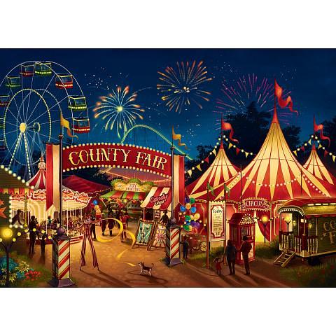 Пазл 1500 элементов Ярмарка, ФРЕЯ PZL-1500/09 фото 1