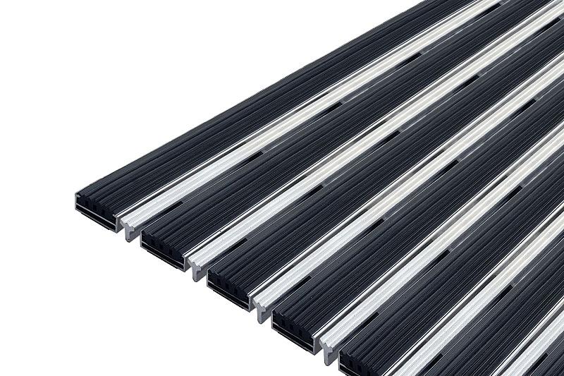 Придверные решетки Респект резина + текстиль (420x600 мм) фото 1