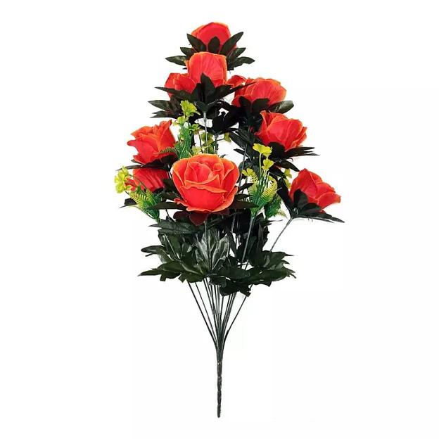 Букет роз 10 голов 57см 483-778 фото 2