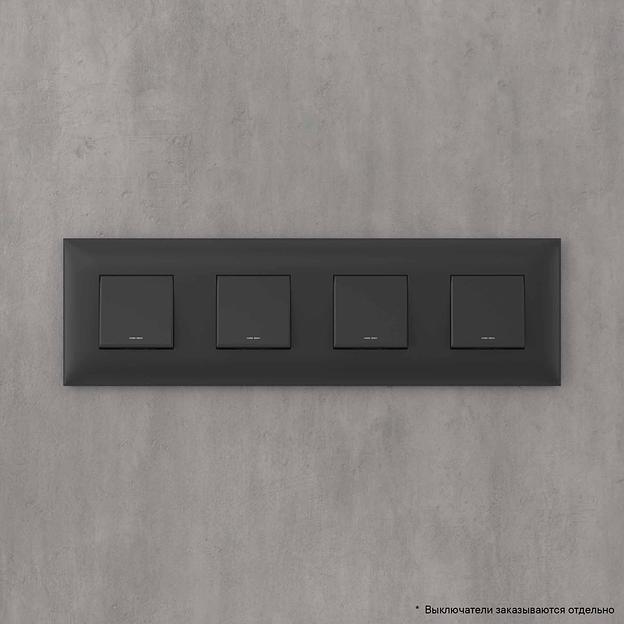 Avanti Рамка ARTLEBEDEV,, Черный матовый, 8 модулей фото 5