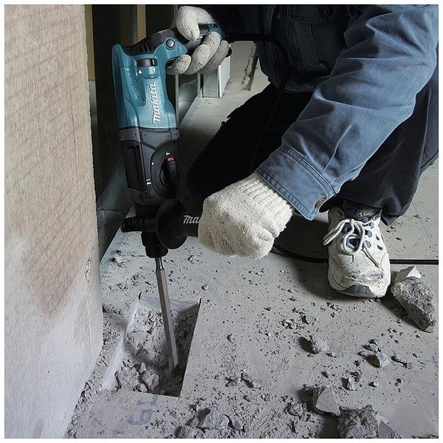 Перфоратор Makita HR2470 PROMO патрон:SDS-plus уд.:2.7Дж 780Вт (кейс в комплекте) фото 8