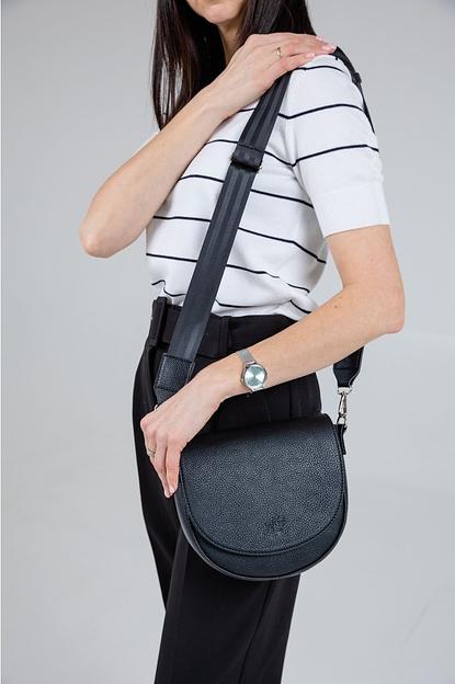 Сумка кросс-боди чёрная опт фото 3