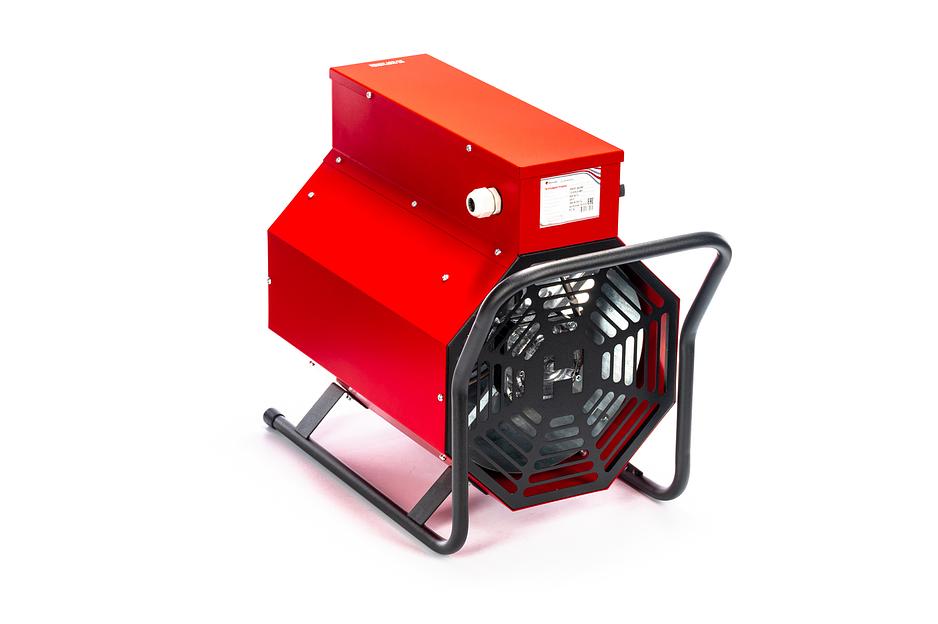 Пушка тепловая электрическая на 6 кВт, круглая фото 1