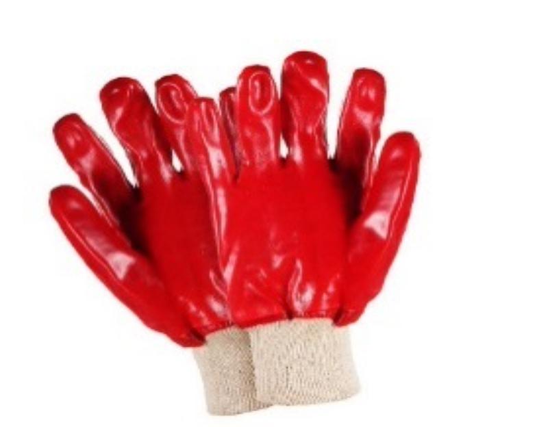 Перчатки МБС с ПВХ покрытием и манжетой-резинкой ОПТ фото 1