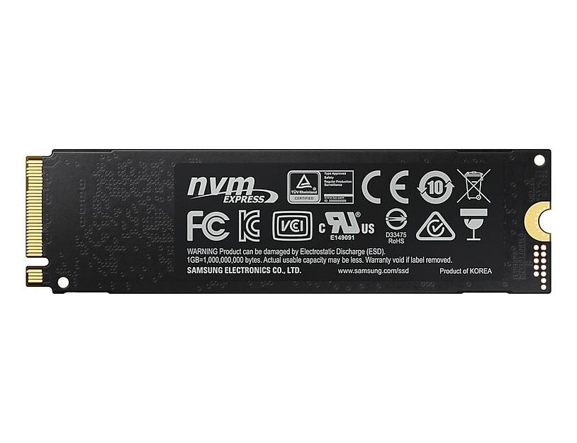 SSD Samsung 970 EVO Plus 250Гб, M.2 2280, NVMe, Retail, TLC, PCIe3.0, DRAM:512Мб, Чтение:3500мб/с, Запись:2300мб/с (MZ-V7S250BW) фото 2