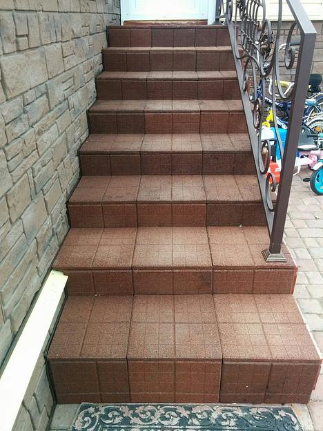 Плитка EcoStep «Сетка» 350×350×30 мм фото 2