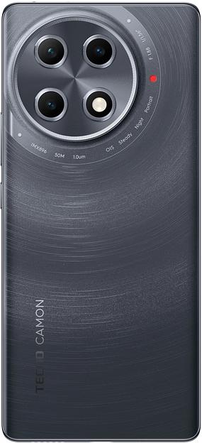 Смартфон Tecno Camon 30S Pro 256Gb 8Gb черный моноблок 3G 4G 6.78" 1080x2436 Android 14 50Mpix 802.11 a/b/g/n/ac NFC GPS GSM900/1800 TouchSc Protect фото 3