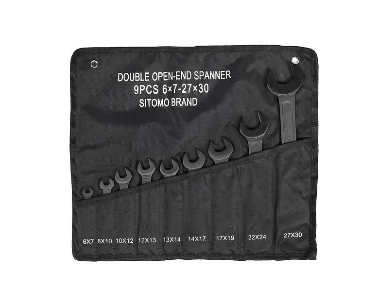 Набор ключей гаеч.двуст. 9шт. (6-30) SIT с поверкой фото 2