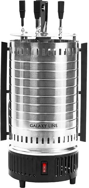 Шашлычница электрическая Galaxy Line GL 2610 1000Вт серый фото 1