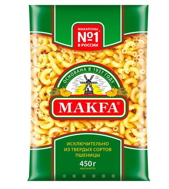 Макароны «Макфа» рожки 400гр опт фото 1