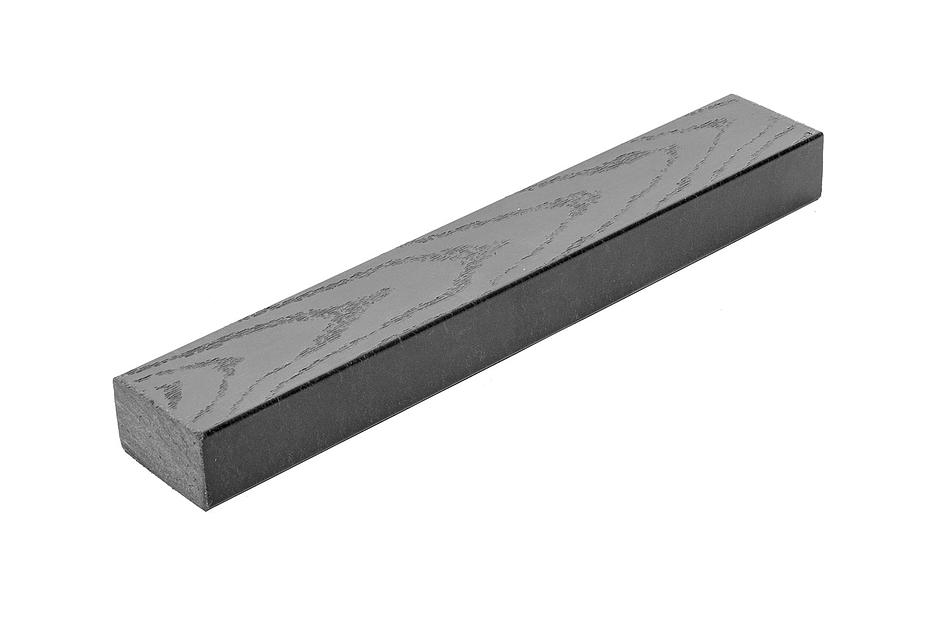 Брус AI полнотелый брашированный серый 50х30 мм фото 1