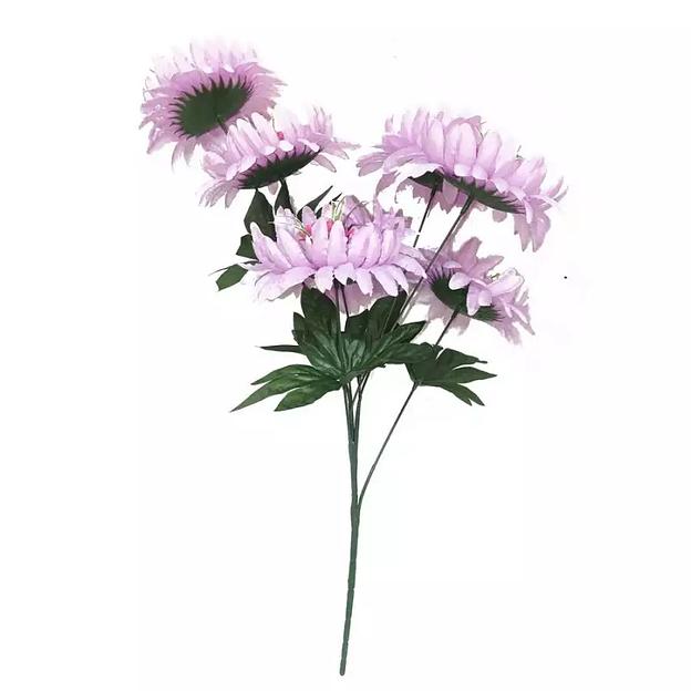 Декоративное растение букет с астрами 7 голов 51см 381-590 фото 1