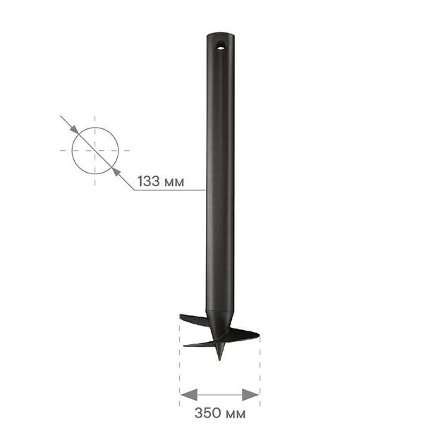 Винтовая свая 133х1500 фото 3