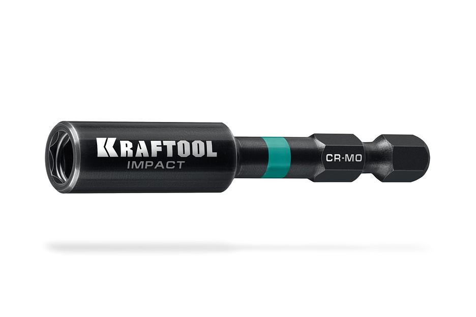 KRAFTOOL IMPACT, 60 мм, торсионный адаптер для ударных шуруповертов (26789) фото 1